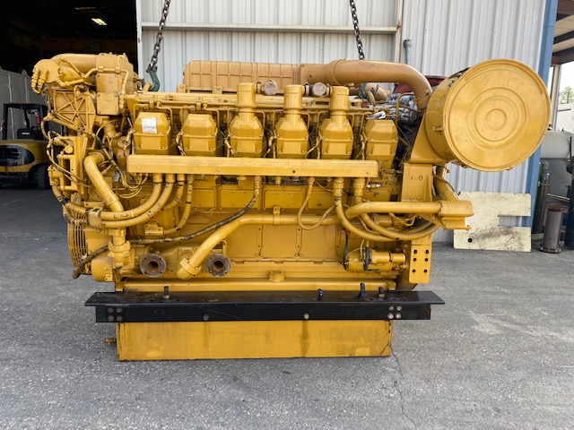 Good Used Caterpillar 3512B 1500HP Diesel  Marine Engine Item-18494 0