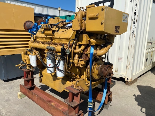 High Hour Runner Caterpillar 3412C DITA 620HP Diesel  Marine Engine Item-18729 6