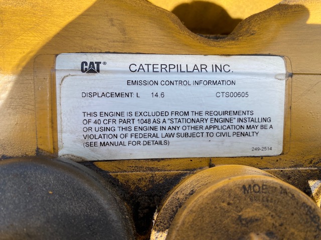 Low Hour Caterpillar G3406 240KW  Generator Set Item-18677 12