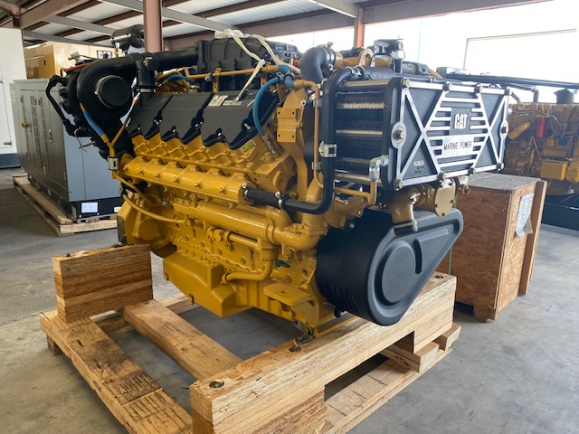New Surplus Caterpillar C32 1600HP Diesel  Marine Engine Item-18466 4