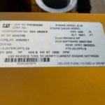 New Surplus Caterpillar C13 400KW  Generator Set Item-18748 8
