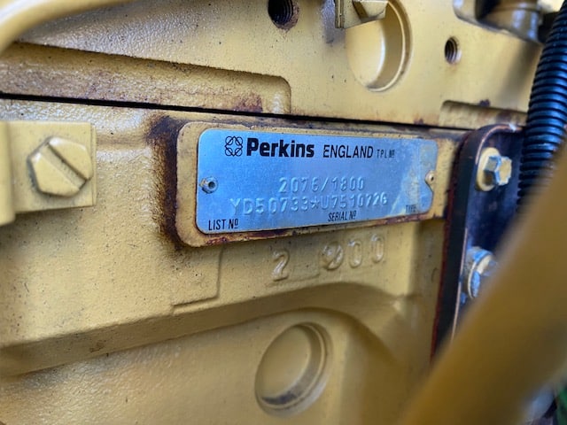 Low Hour Perkins 1006TAG1 150KW  Generator Set Item-17785 9
