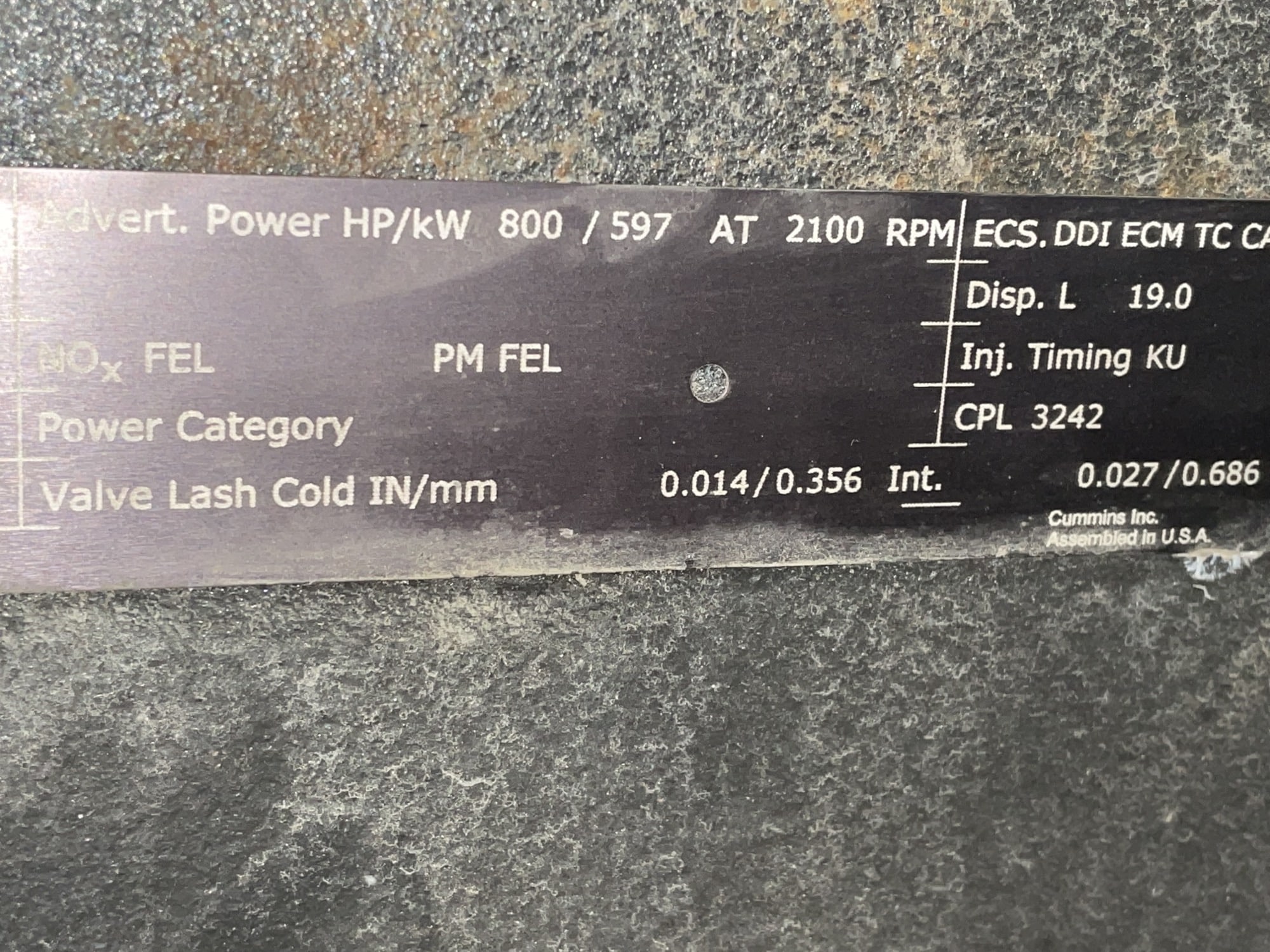 Low Hour Cummins QSK19 800HP  Power Unit Item-18735 6