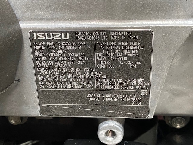 New Isuzu 4HK1X 100KW  Generator Set Item-18757 13
