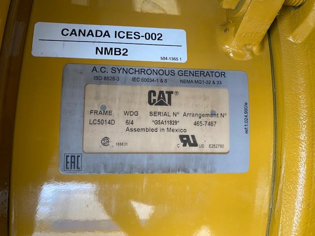Like New Caterpillar C7.1 150KW  Generator Set Item-18739 12