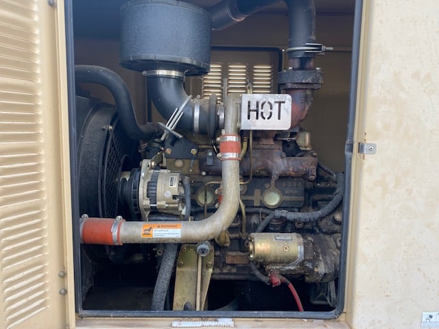 Low Hour Daewoo P034TI 50KW  Generator Set Item-18771 4