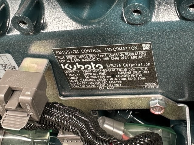 New Kubota V2403 30KW  Generator Set Item-18755 9