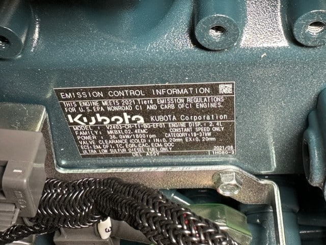 New Kubota V2403 30KW  Generator Set Item-18753 9