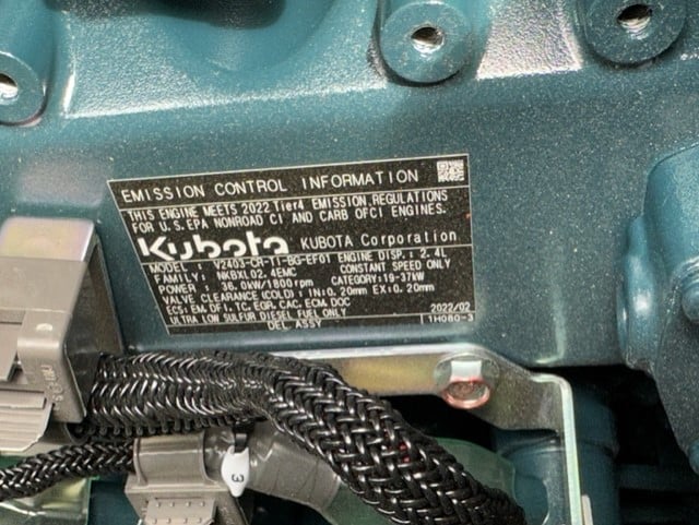 New Kubota V2403 30KW  Generator Set Item-18754 9