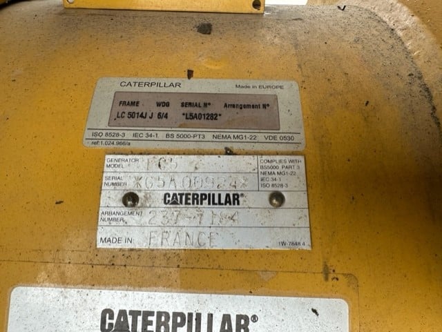 Low Hour Caterpillar C9 300KW  Generator Set Item-18914 16