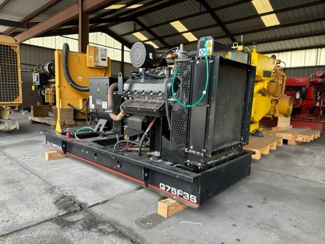 Low Hour Ford WSG1068 75KW  Generator Set Item-18916 1