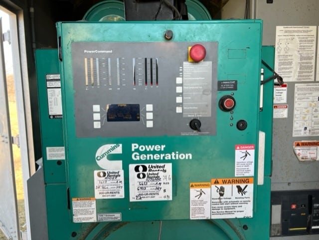 Good Used Cummins QST30-G5 1000KW  Generator Set Item-18870 8