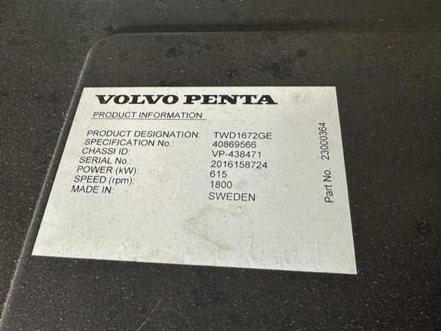 New Volvo TWD1672GE 550KW  Generator Set Item-19033 15