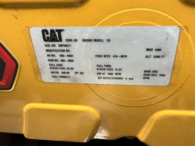 New Caterpillar C9 250KW  Generator Set Item-19015 12