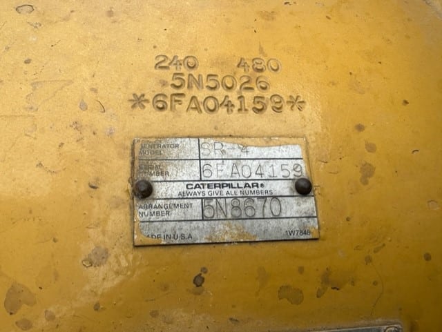 Good Used Caterpillar 3412 545KW  Generator Set Item-19079 11