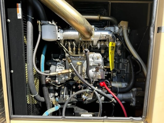 Low Hour Mitsubishi 4D34-T 60KW  Generator Set Item-19121 4