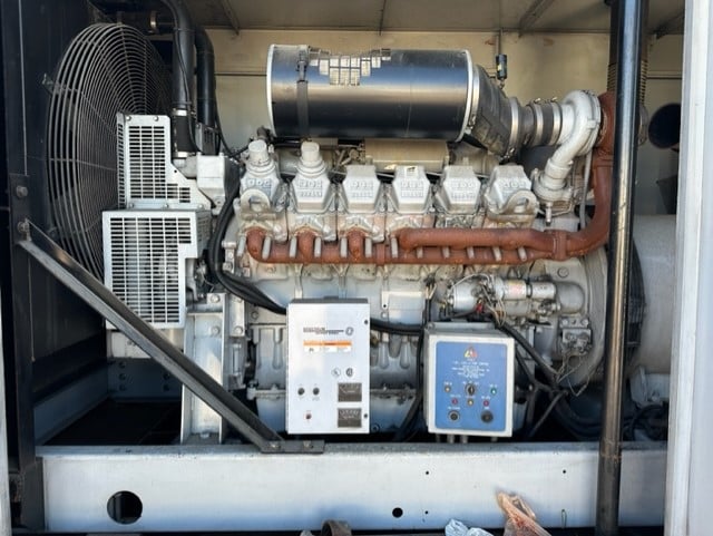 Low Hour MTU 12V2000 600KW  Generator Set Item-19094 3