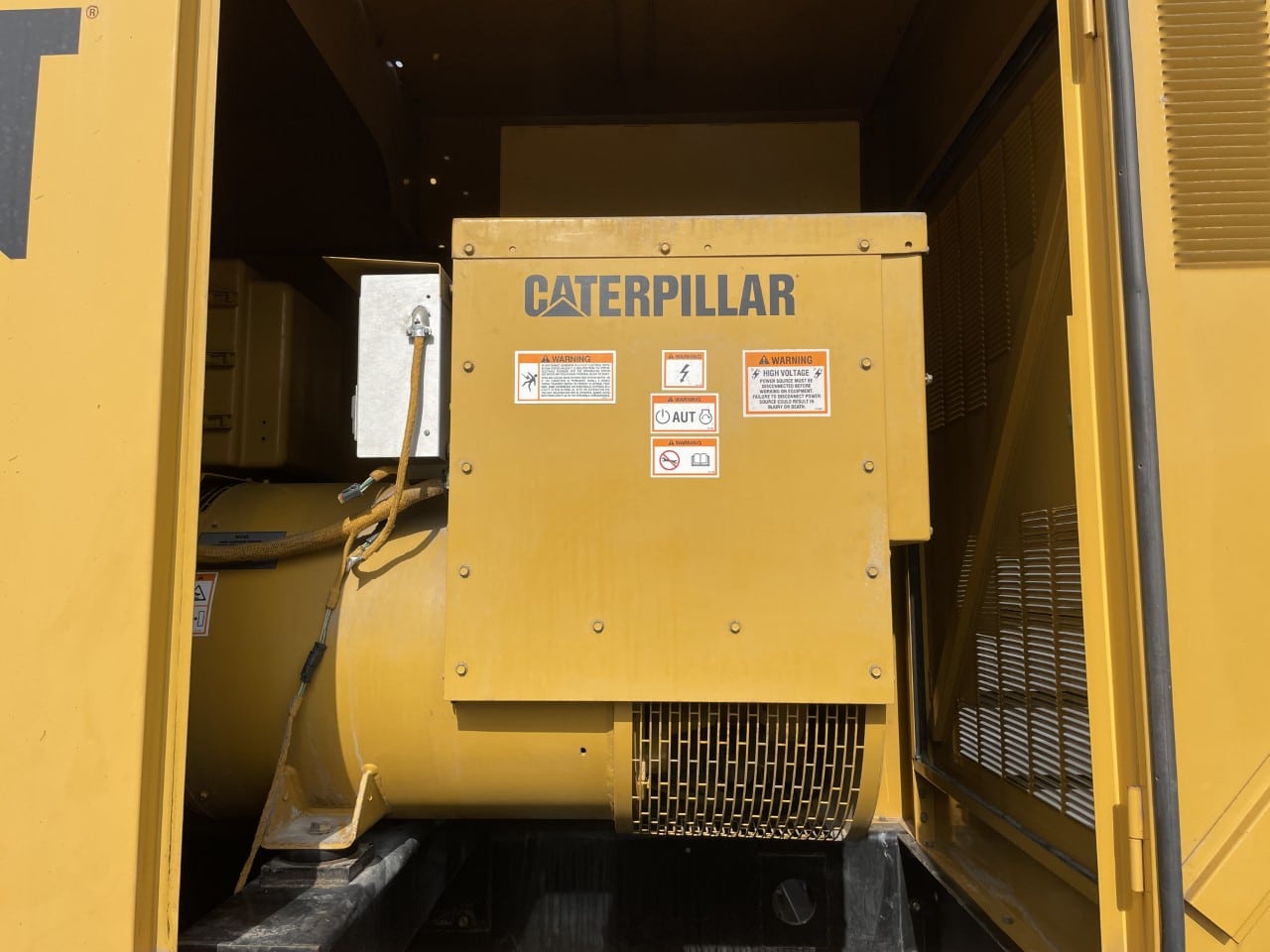 Low Hour Caterpillar 3406 350KW  Generator Set Item-19126 3