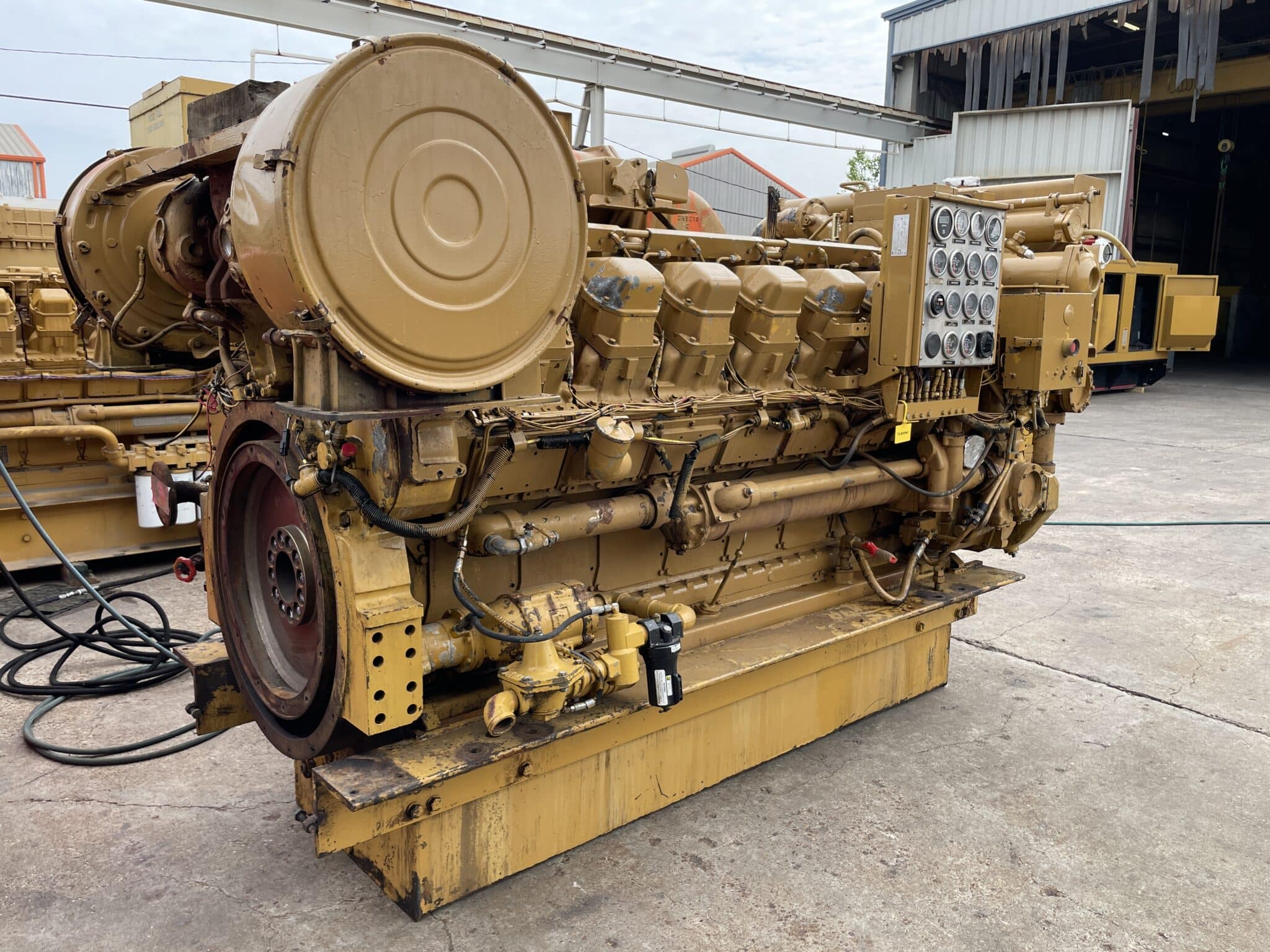 High Hour Caterpillar 3516 DITA 990HP Diesel  Marine Engine Item-19135 5