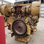 High Hour Caterpillar 3516 DITA 990HP Diesel  Marine Engine Item-19135 2