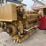 High Hour Caterpillar 3516 DITA 990HP Diesel  Marine Engine Item-19135 1