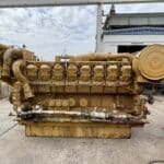 High Hour Caterpillar 3516 DITA 990HP Diesel  Marine Engine Item-19135 0