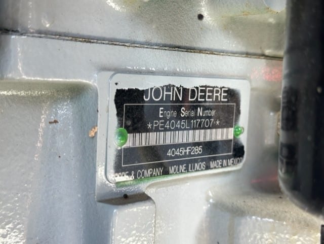 Low Hour John Deere 4045HF285 125KW  Generator Set Item-19035 8