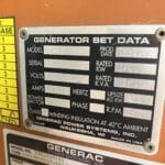 Good Used Generac 7.5L 180KW  Generator Set Item-19173 5
