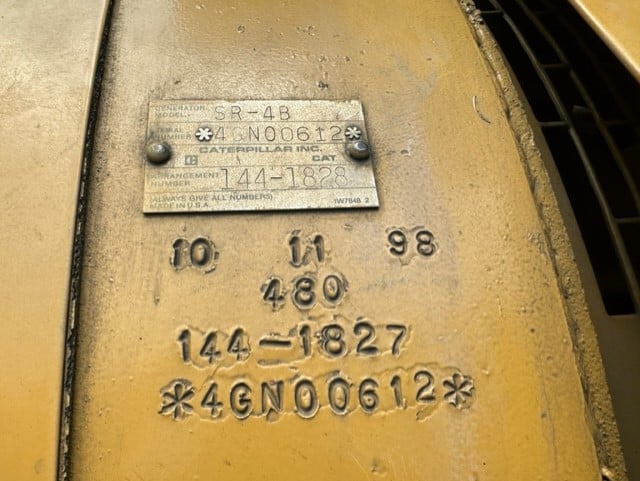Low Hour Caterpillar 3516B 2000KW  Generator Set Item-19142 12