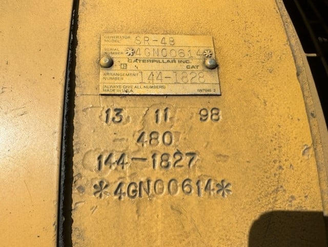 Low Hour Caterpillar 3516B 2000KW  Generator Set Item-19141 9