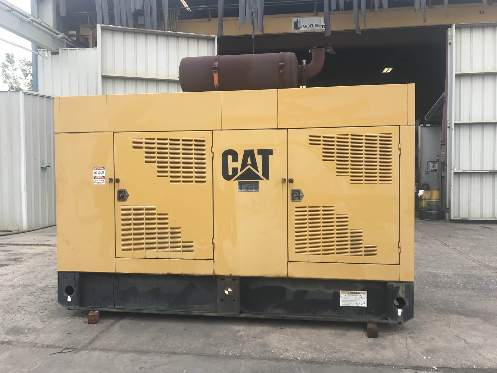 Good Used Caterpillar 3406C 300KW  Generator Set Item-19192 2