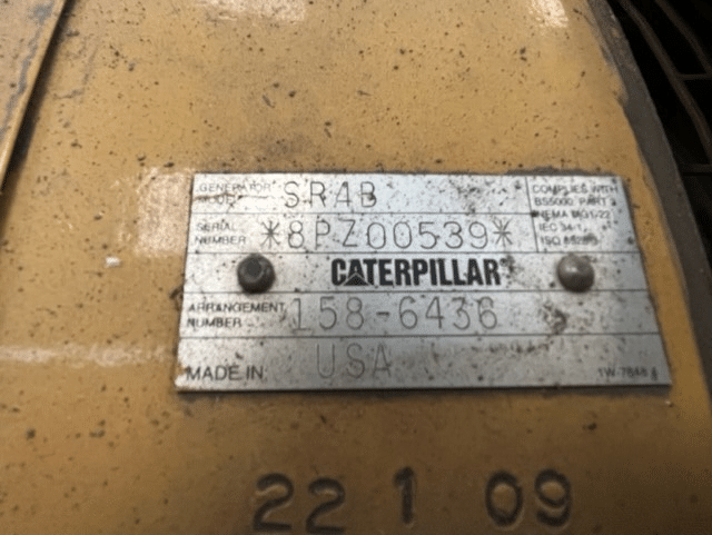 New Surplus Caterpillar 650KW  Generator End Item-19267 5