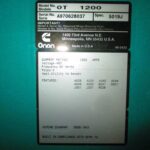 Low Hour Onan OT1200 1200 Amp  Transfer Switch Item-16331 4