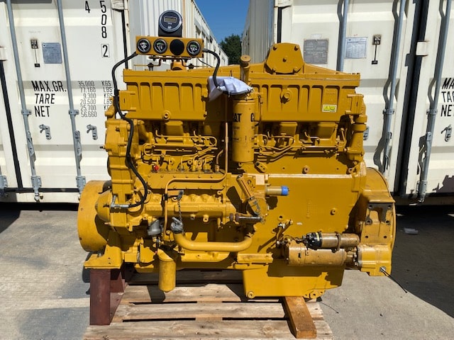 Low Hour Caterpillar 3406C 420HP Diesel  Engine Item-19331 3