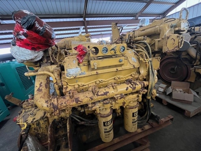 High Hour Runner Caterpillar 3408B 443HP Diesel  Marine Engine Item-19401 0