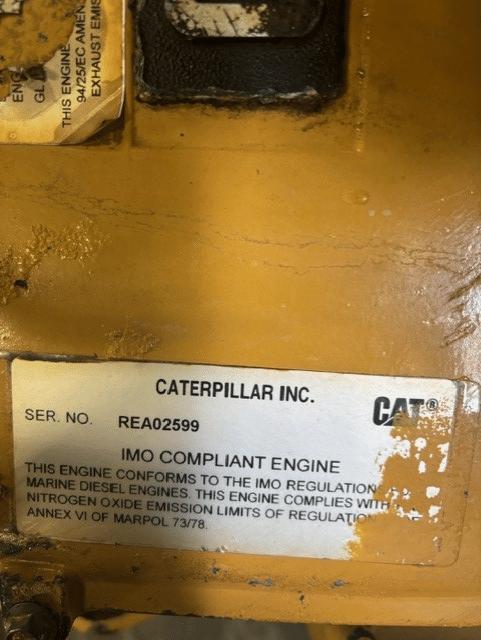 High Hour Runner Caterpillar 3412 DITTA 650HP Diesel  Marine Engine Item-19465 7