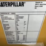 New Caterpillar C13 400KW  Generator Set Item-19541 1