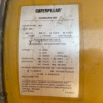 Low Hour Caterpillar 3412 500KW  Generator Set Item-19597 7