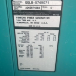 Good Used Cummins GM 8.1L 150KW  Generator Set Item-19515 4